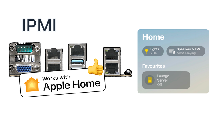 Controlling home server over IPMI from an iPhone via Apple Home