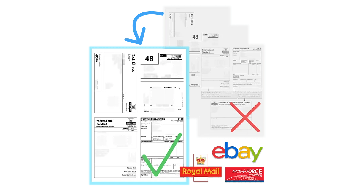 PostLabel - Easy bulk printing of postage labels