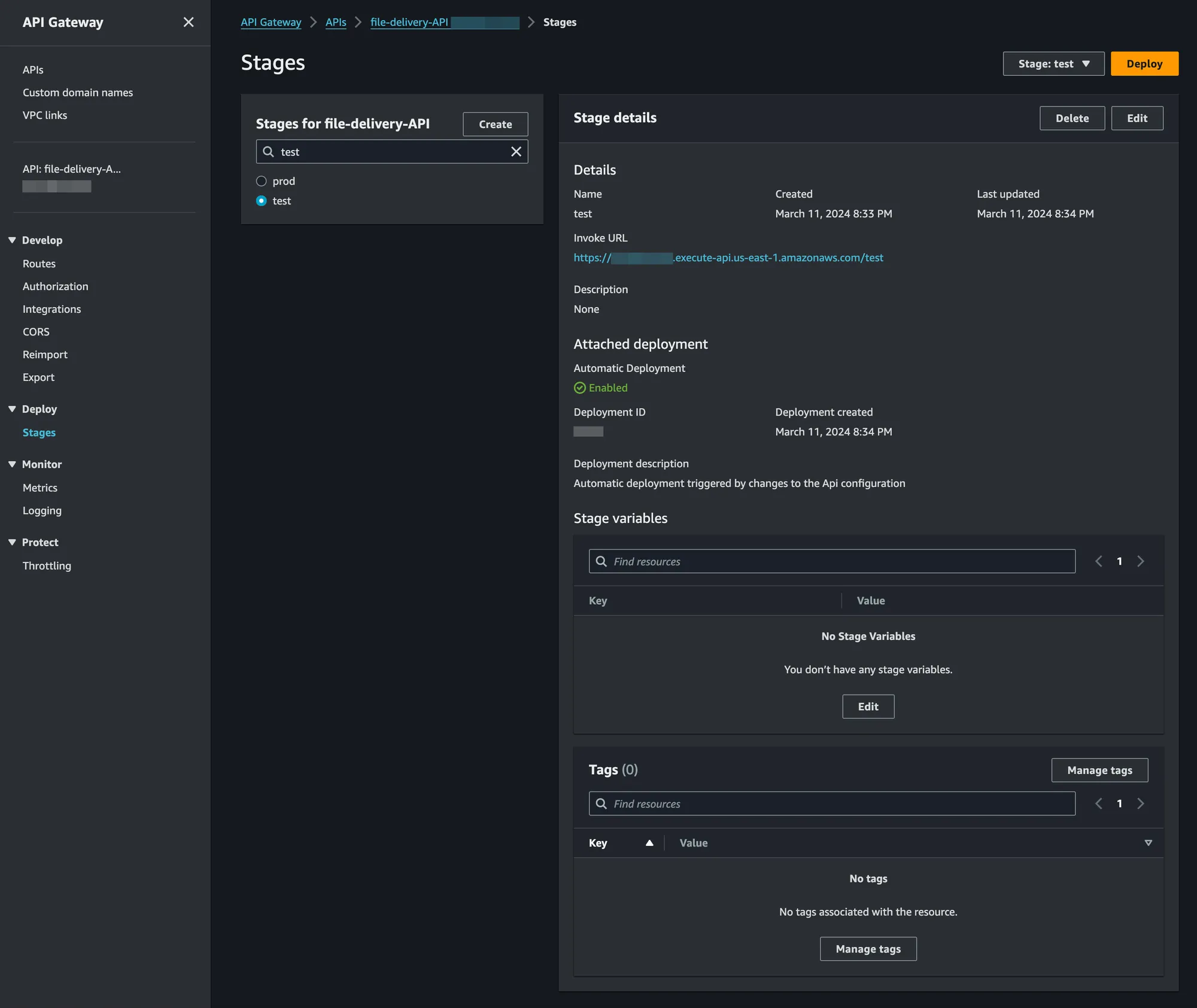 Gateway settings step 2