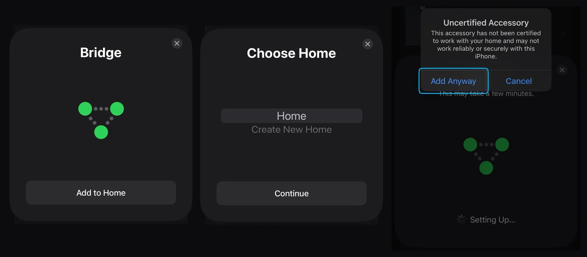 A screenshot of Apple Home, showing Favourites Area with the Lounge Server toggle available.