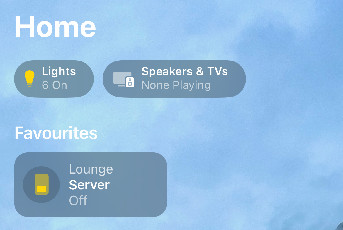 Controlling home server over IPMI from an iPhone via Apple Home