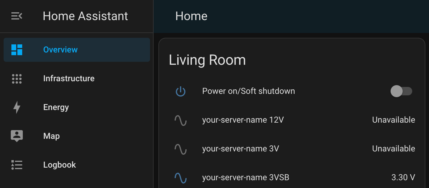 Controlling home server over IPMI from an iPhone via Apple Home